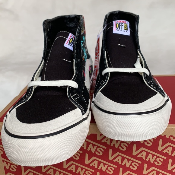 VANS SK8-Hi 138 DECON V66 Black/Multi Men’s - Picture 8 of 16